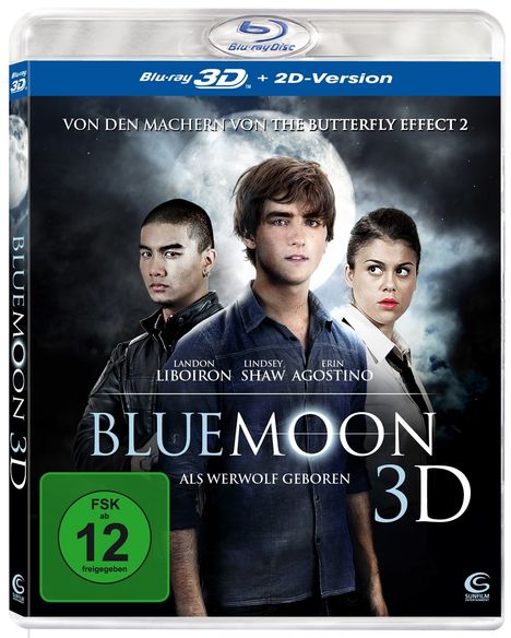 Blue Moon (2010) (3D Blu-ray), Blu-ray Disc