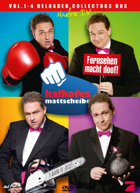 Kalkofes Mattscheibe Vol.1-4, 4 DVDs