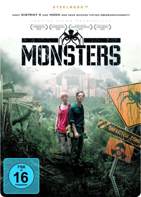 Monsters (Limited Steelbook Edition), 2 DVDs