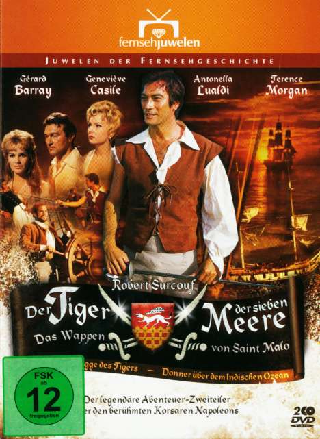 Der Tiger der sieben Meere (Das Wappen von Saint Malo), 2 DVDs