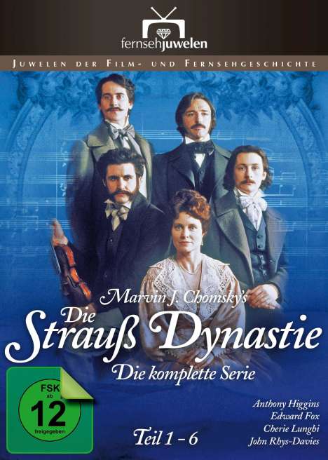 Die Strauß-Dynastie Teil 1-6, 4 DVDs
