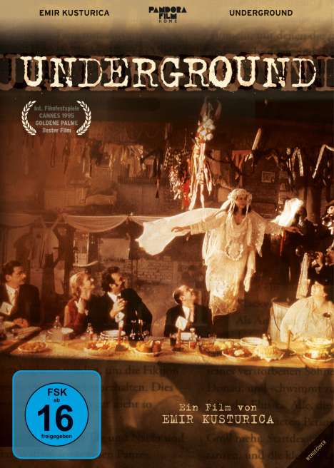 Underground (1995), DVD