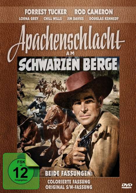 Apachenschlacht am schwarzen Berge, DVD