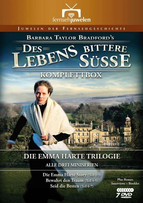 Des Lebens bittere Süße - Die Emma Harte Story (Komplettbox), 7 DVDs