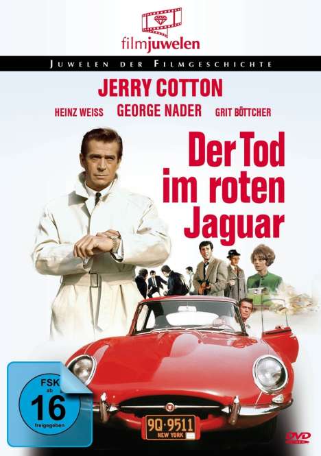 Jerry Cotton: Tod im roten Jaguar, DVD