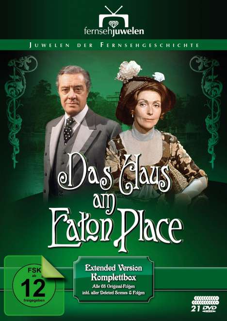 Das Haus am Eaton Place (Komplettbox - Extended Version), 21 DVDs
