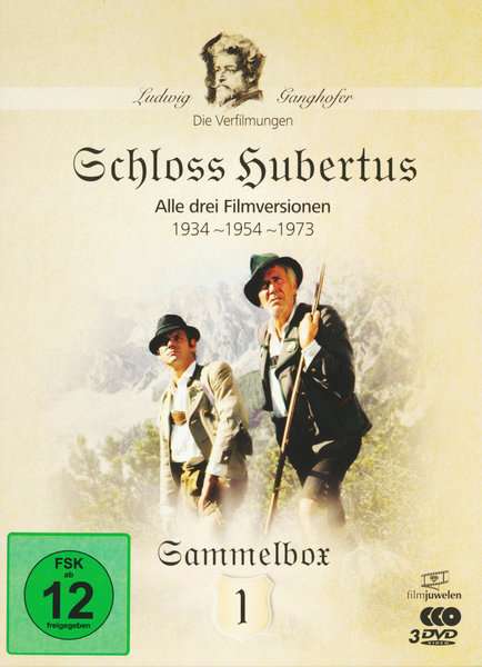 Die Ganghofer Verfilmungen Box 1: Schloss Hubertus, 3 DVDs