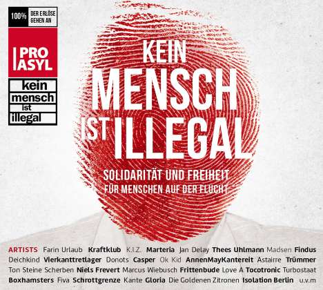 Kein Mensch ist illegal: Solidarität und Freiheit für Menschen auf der Flucht, 2 CDs