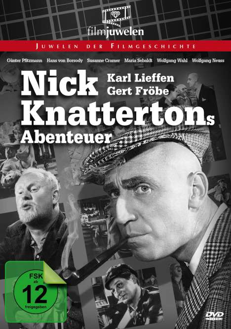 Nick Knattertons Abenteuer, DVD