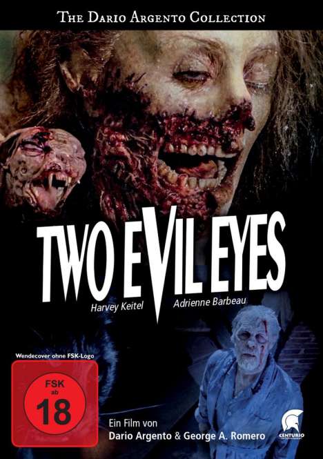 Two Evil Eyes, DVD
