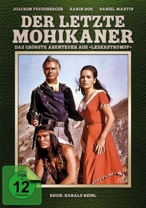 Der letzte Mohikaner (1965), DVD