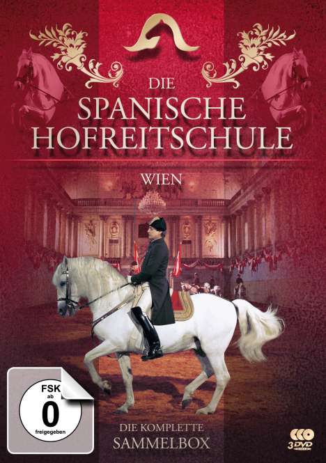 Die Spanische Hofreitschule (Wien) (Sammelbox), 3 DVDs