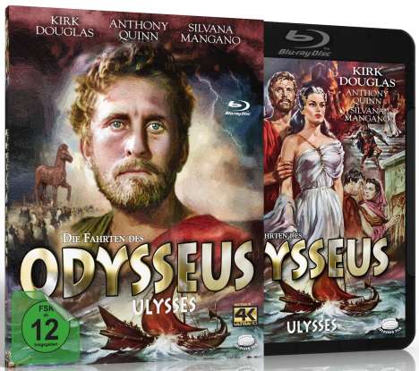 Die Fahrten des Odysseus (Blu-ray &amp; DVD), 1 Blu-ray Disc und 1 DVD