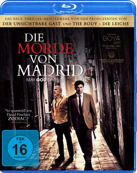 Die Morde von Madrid (Blu-ray), Blu-ray Disc