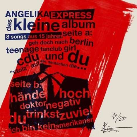 Angelika Express: Das kleine Album - 8 Songs aus 15 Jahren (Limited-Numbered-Edition), LP