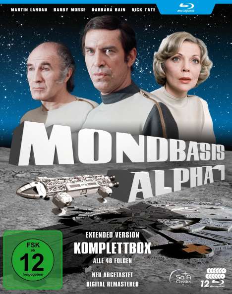 Mondbasis Alpha 1 (Komplettbox) (Blu-ray), 12 Blu-ray Discs