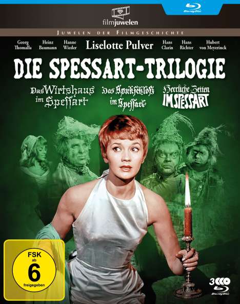Die Spessart-Trilogie (Blu-ray), 3 Blu-ray Discs