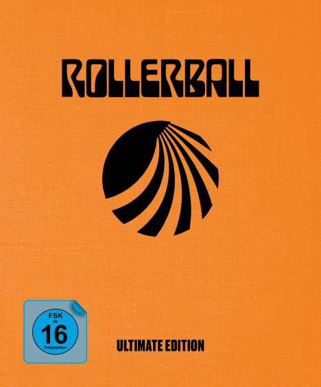 Rollerball (1975) (Ultimate Edition) (Ultra HD Blu-ray &amp; Blu-ray im Mediabook), 1 Ultra HD Blu-ray und 4 Blu-ray Discs