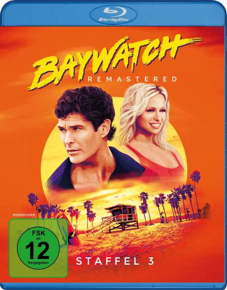 Baywatch Staffel 3 (Blu-ray), 4 Blu-ray Discs