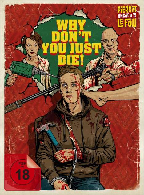 Why Don't You Just Die! (Blu-ray &amp; DVD im Mediabook), 1 Blu-ray Disc und 1 DVD