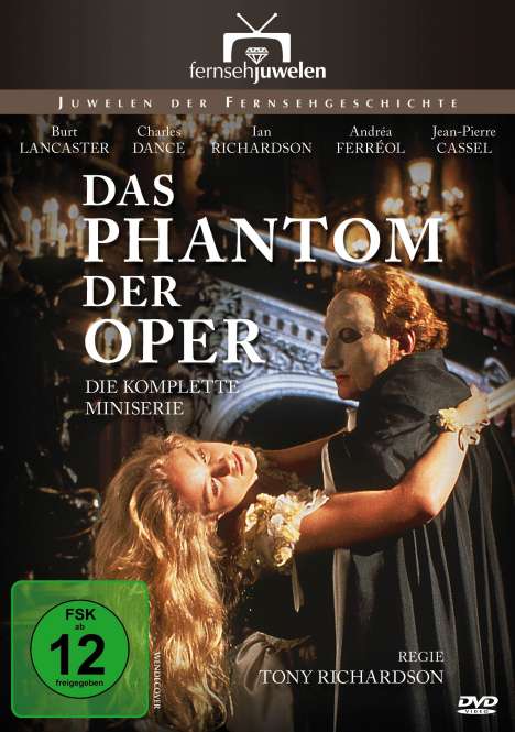 Das Phantom der Oper (1990) (Komplette Miniserie), DVD