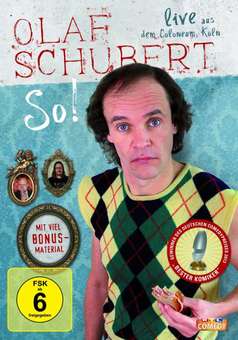 Olaf Schubert: So! - live, DVD