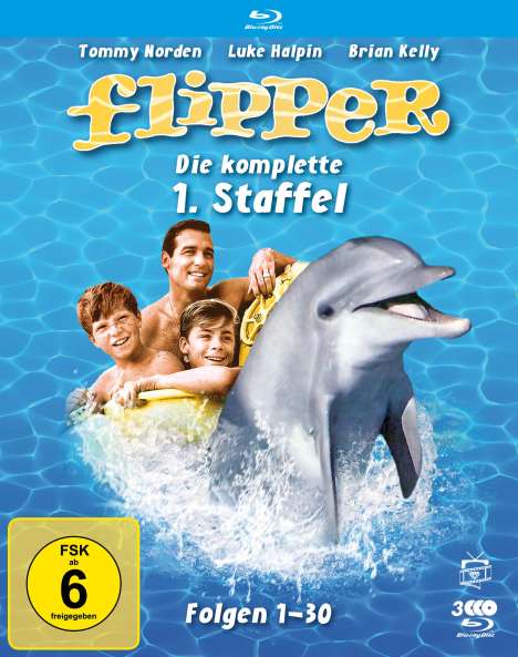 Flipper Staffel 1 (Blu-ray), 3 Blu-ray Discs