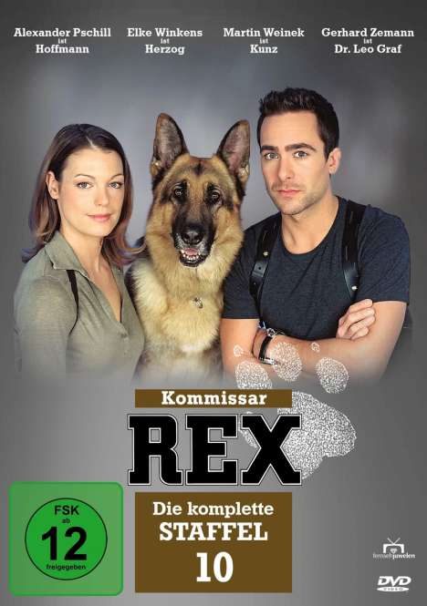 Kommissar Rex Staffel 10, DVD