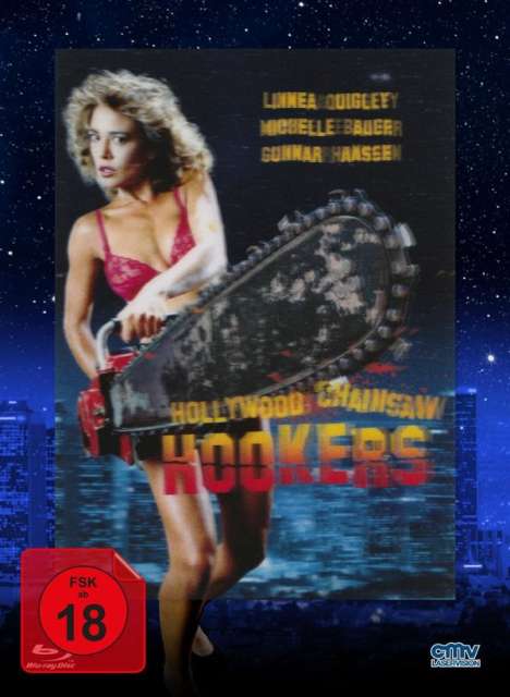 Hollywood Chainsaw Hookers (Blu-ray &amp; DVD im Mediabook), 1 Blu-ray Disc und 1 DVD