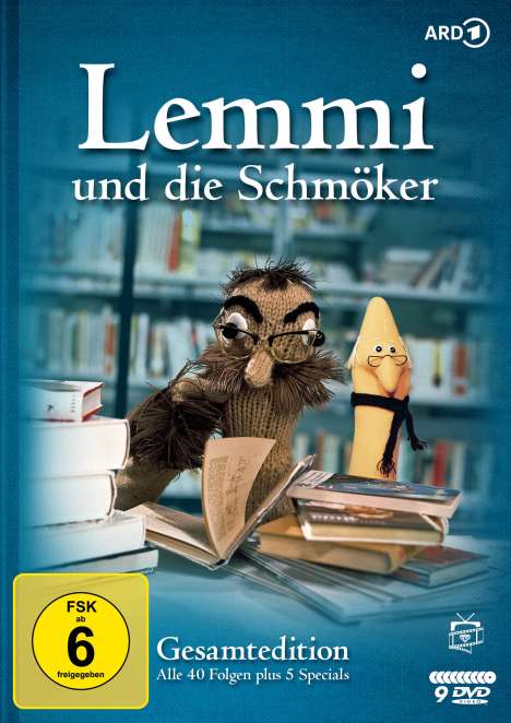 Lemmi und die Schmöker (Gesamtedition), 8 DVDs
