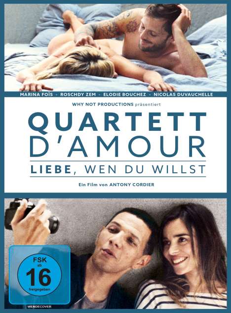 Quartett d'Amour - Liebe wen du willst, DVD