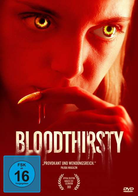 Bloodthirsty, DVD