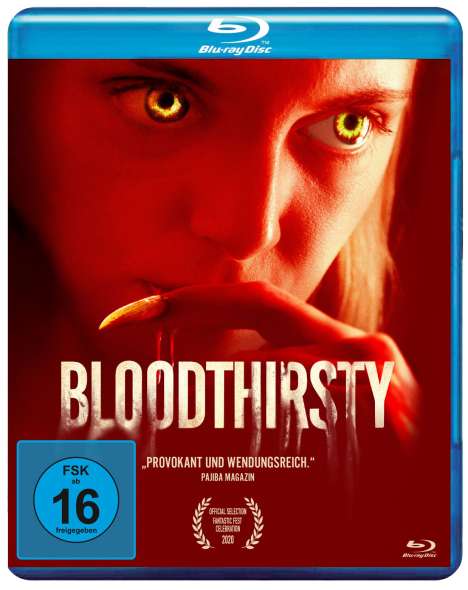 Bloodthirsty (Blu-ray), Blu-ray Disc