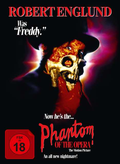 Phantom of the Opera (1989) (Blu-ray &amp; DVD im Mediabook), 1 Blu-ray Disc und 1 DVD