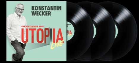 Konstantin Wecker: Utopia Live (Limited Edition), 3 LPs