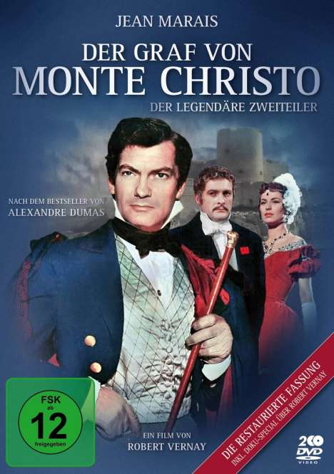 Der Graf von Monte Christo (1954), 2 DVDs
