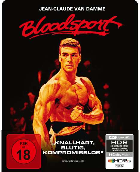 Bloodsport (Ultra HD Blu-ray &amp; Blu-ray im Steelbook), 1 Ultra HD Blu-ray und 1 Blu-ray Disc