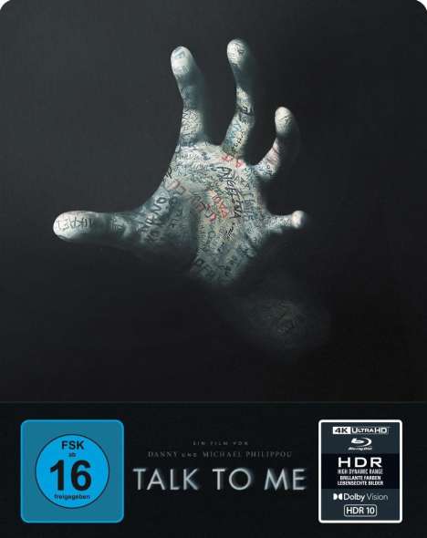 Talk to Me (Ultra HD Blu-ray &amp; Blu-ray im Steelbook), 1 Ultra HD Blu-ray und 1 Blu-ray Disc