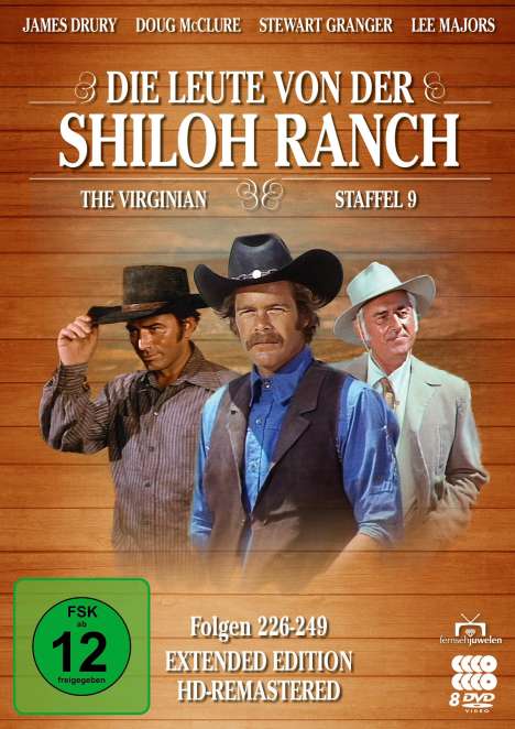 Die Leute von der Shiloh Ranch Staffel 9 (finale Staffel), 8 DVDs