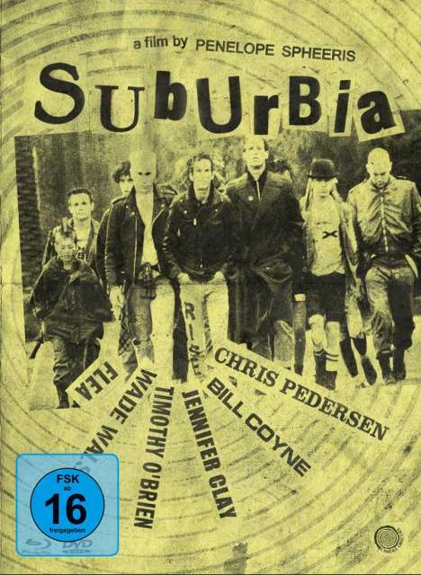 Suburbia (Blu-ray &amp; DVD im Mediabook), 1 Blu-ray Disc und 1 DVD