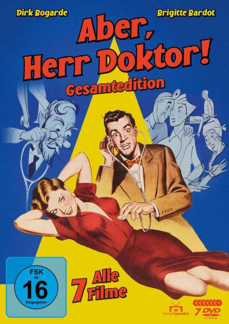 Aber, Herr Doktor! (Gesamtedition), 7 DVDs