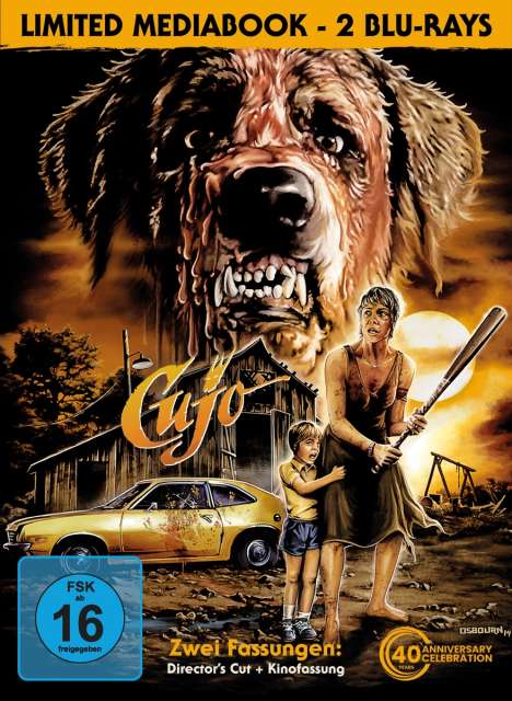 Cujo (Blu-ray im Mediabook), 2 Blu-ray Discs