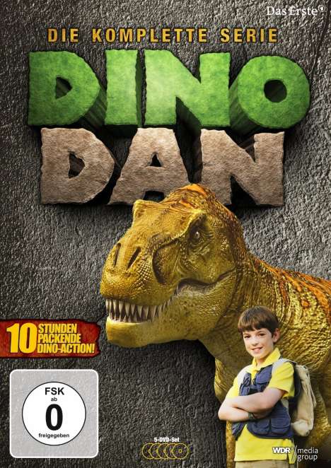 Dino Dan (Komplette Serie), 5 DVDs