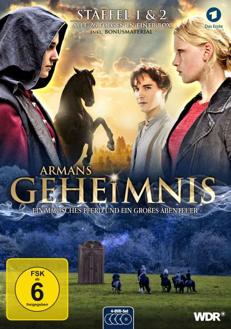 Armans Geheimnis Staffel 1 &amp; 2, 4 DVDs