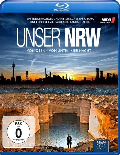 Unser NRW (NRW von oben, von unten und bei Nacht) (Blu-ray), Blu-ray Disc