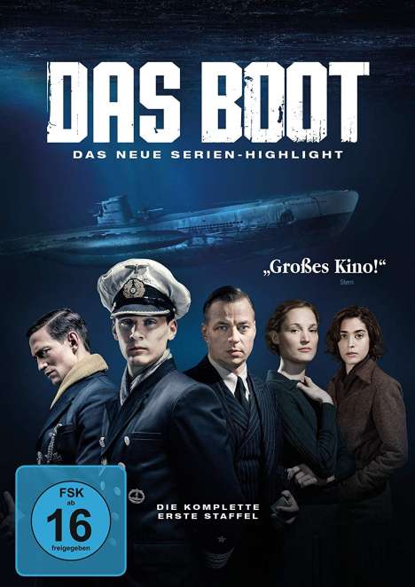 Das Boot Staffel 1, 3 DVDs