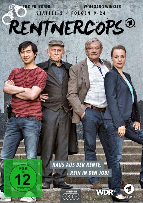 Rentnercops Staffel 2, 4 DVDs