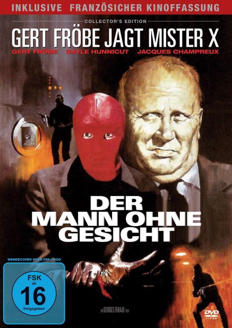 Der Mann ohne Gesicht, DVD