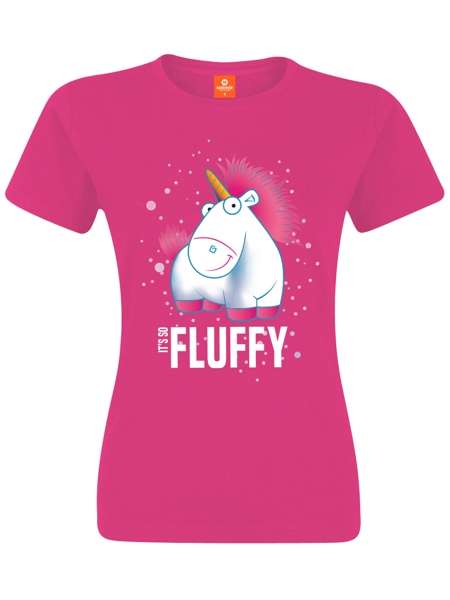 Minions: It's So Fluffy (Girl S/Pink), T-Shirt