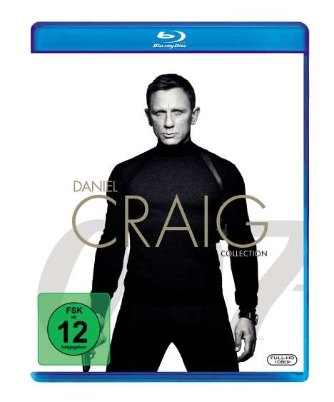 Daniel Craig Collection (Blu-ray), 4 Blu-ray Discs